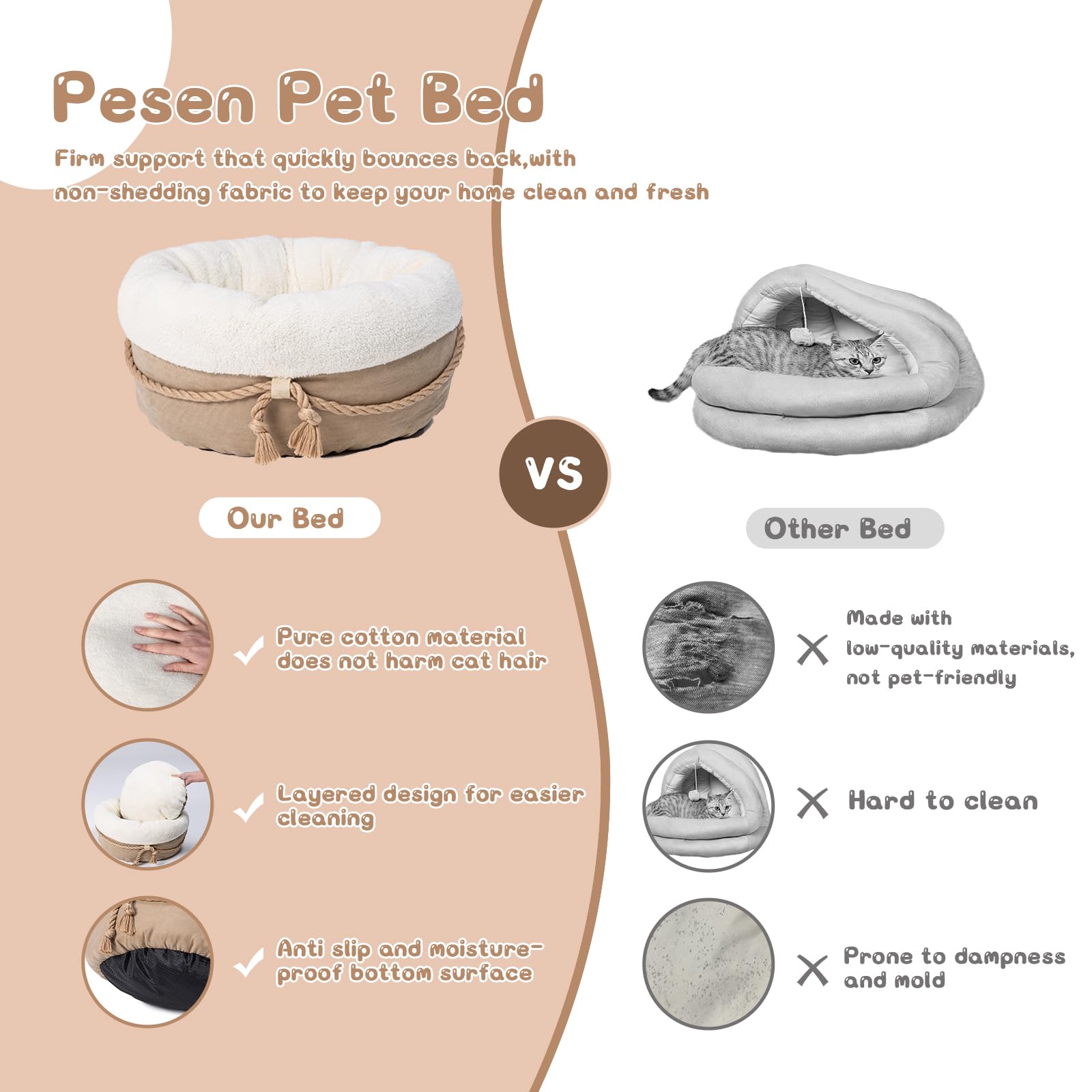 Pesen lit forme donuts apaisante pour siestes profondes