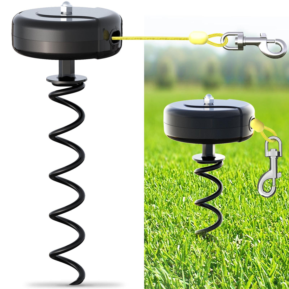 Pestairs liaison chien 30 ft extérieur pour liberté sécurisée sans enchevêtrement
