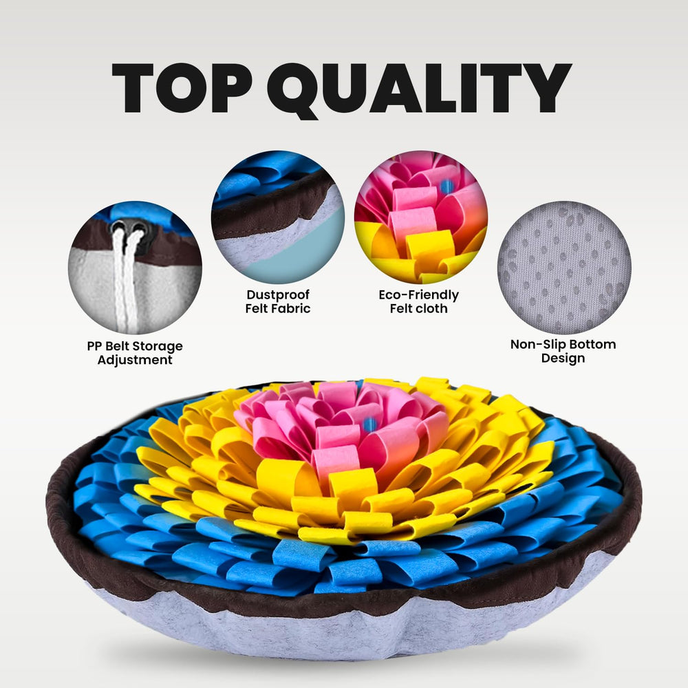 PET ARENA Tapis Snuffle Chien Extérieur — idéal pour jeu en plein air et enrichissement.