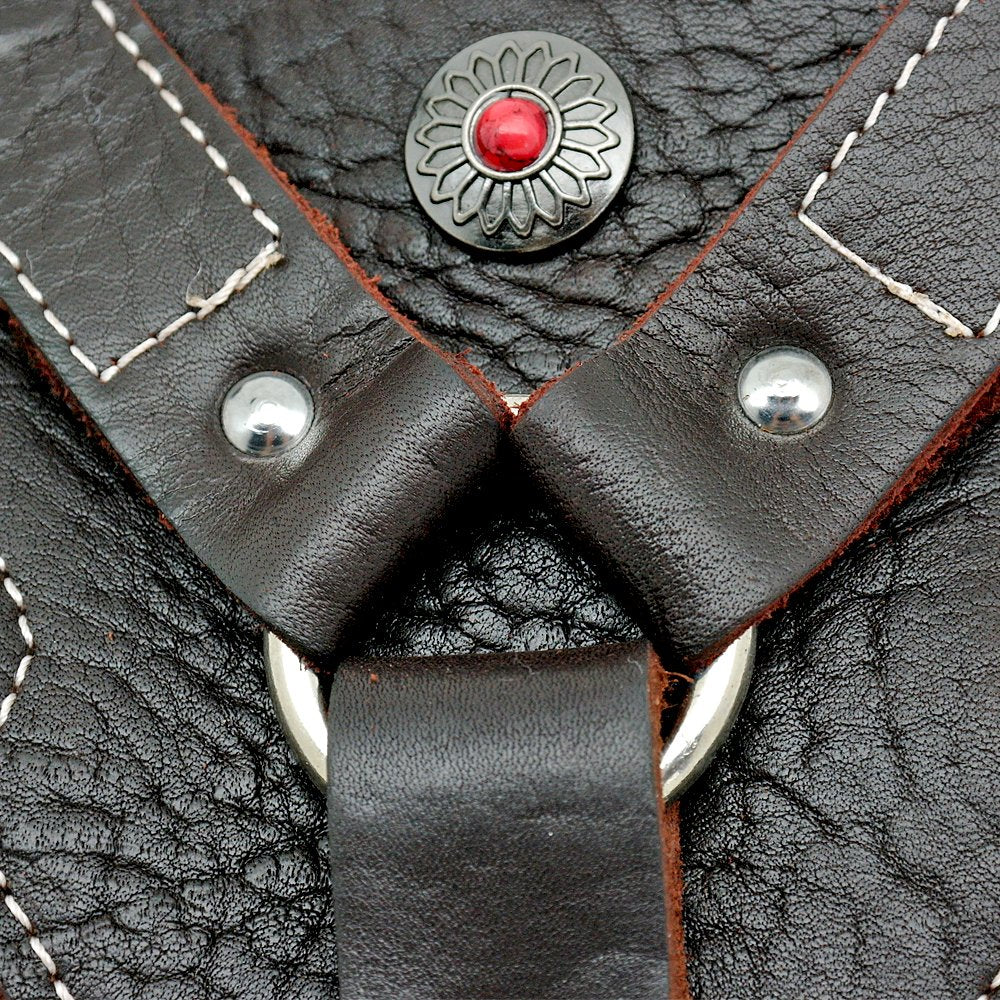 Harnais PET ARTIST en cuir véritable pour Chien Terre-Neuve, confort lors des balades.