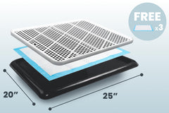 PET AWESOME grille mesh amovible pour nettoyage rapide et hygiène.