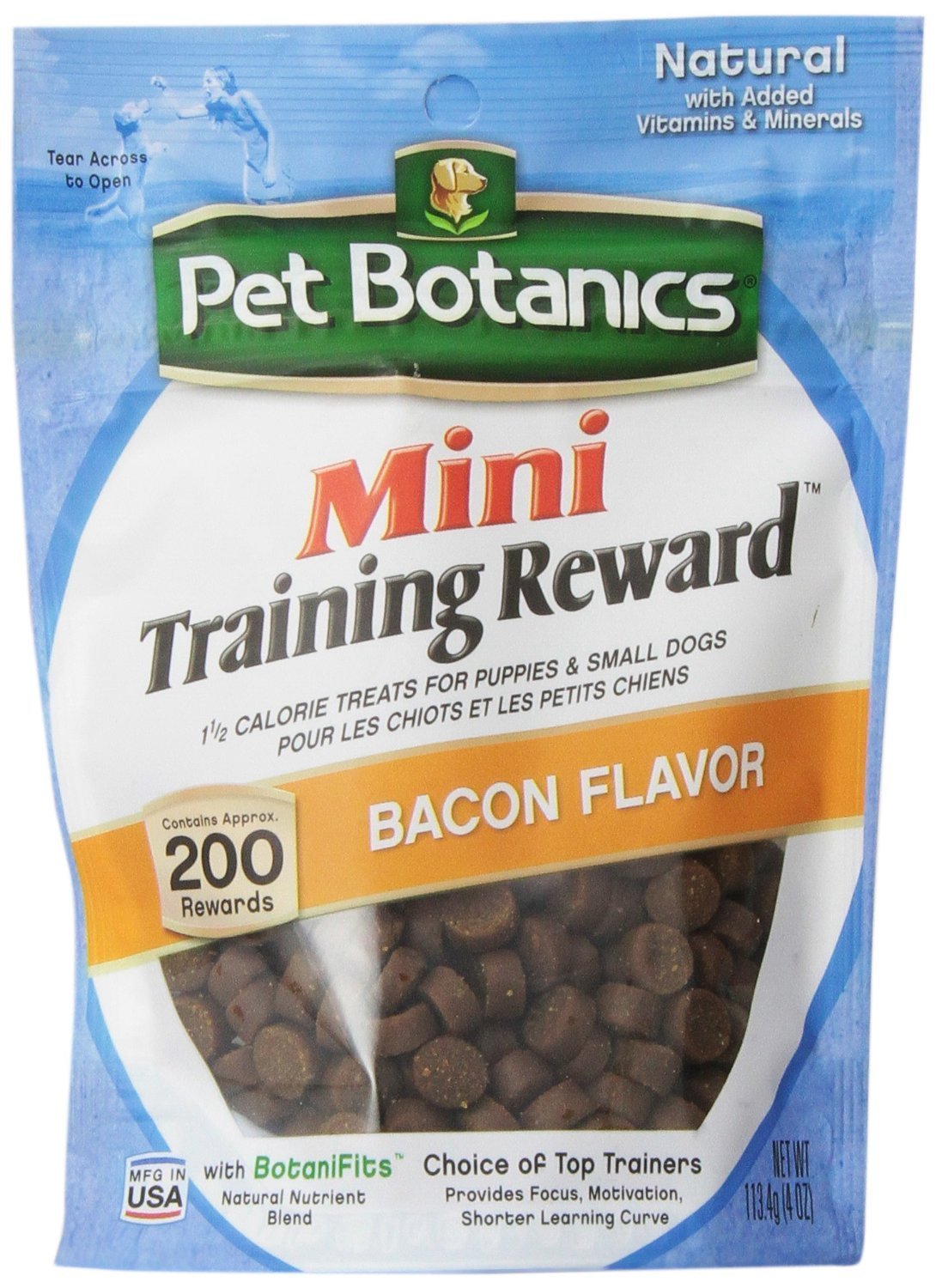 Pack triple saveurs Pet Botanics: assortiment pratique pour varier les récompenses.