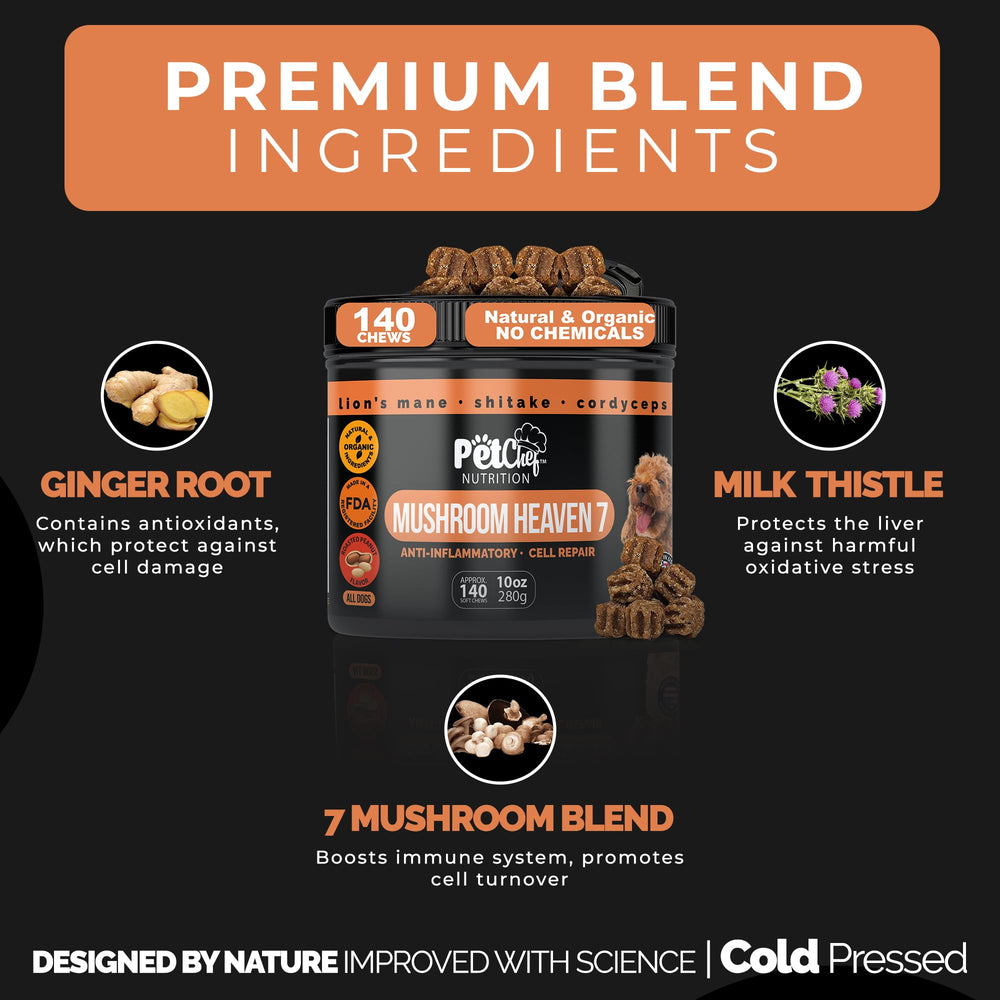 Pet Chef Nutrition: texture pratique pour intégrer le complément quotidiennement.