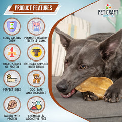 Pet Craft Supply buffle d’eau corne: texture robuste pour mâcher