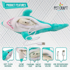 Pet Craft Supply Capteur de mouvement, activation automatique lors du toucher, jeu interactif.