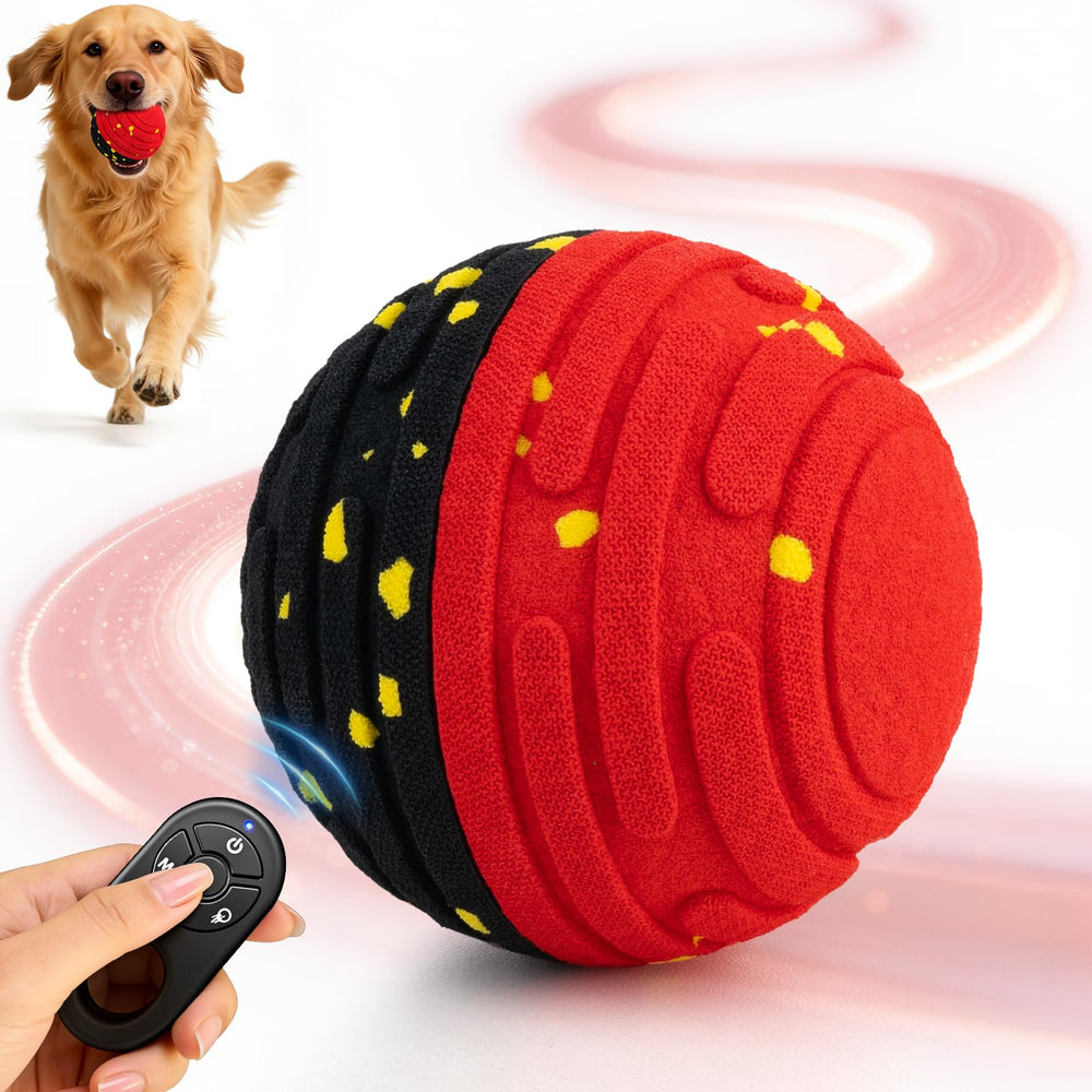 Boule interactive Pet Deluxe avec télécommande pour un jeu contrôlé et stimulant.