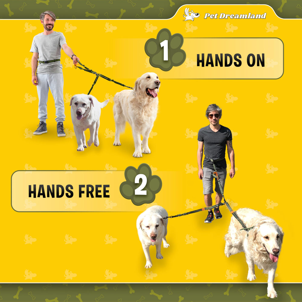 Pet Dreamland Ajustable pour deux chiens et différentes tailles.