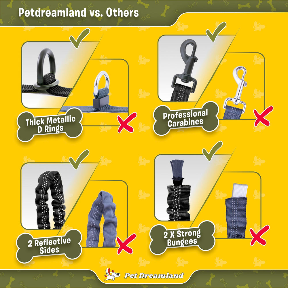 Pet Dreamland Garantie-3-ans pour une ceinture fiable au quotidien.