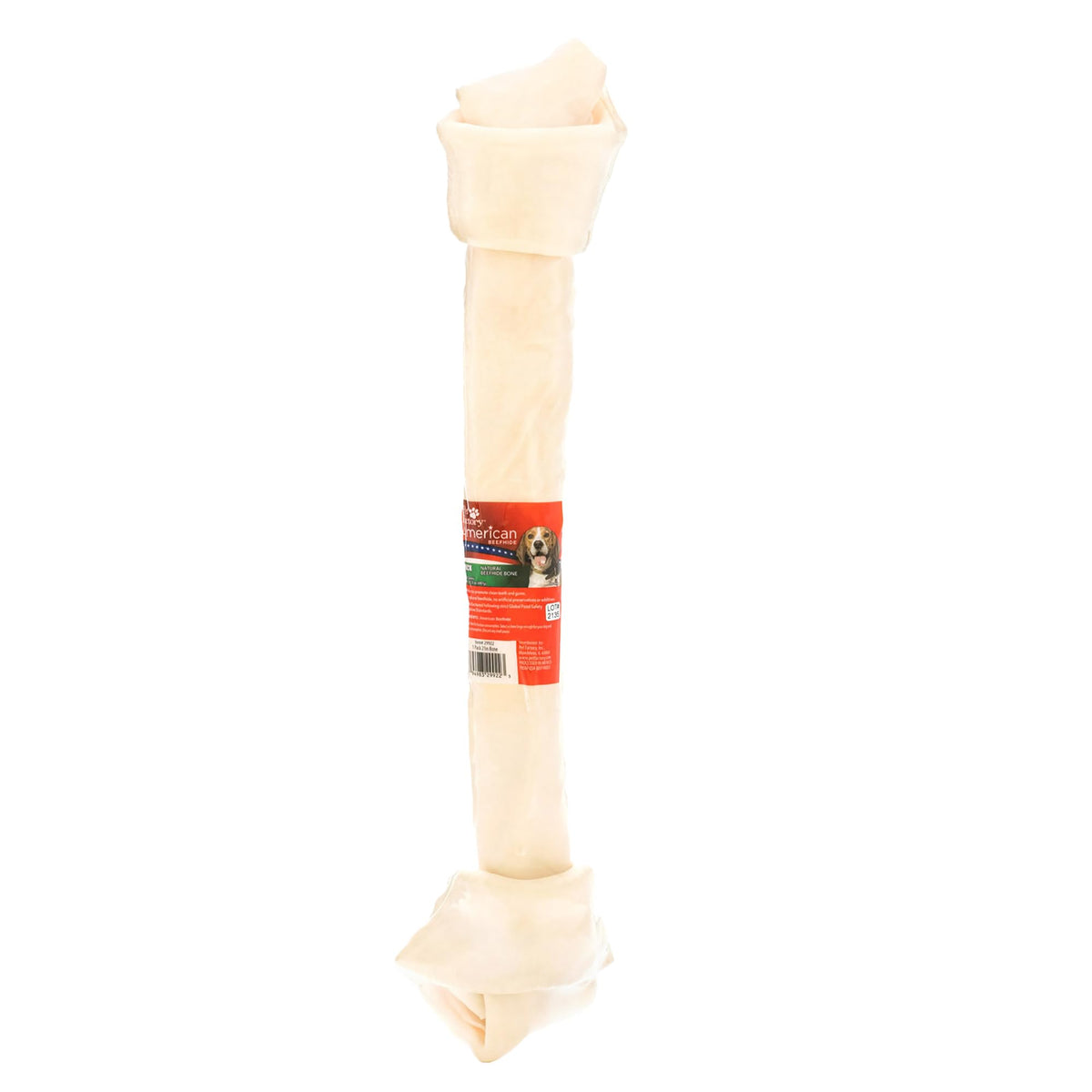 Pet Factory peau-de-boeuf américain longue 20-22 pouces pour chiens robustes.