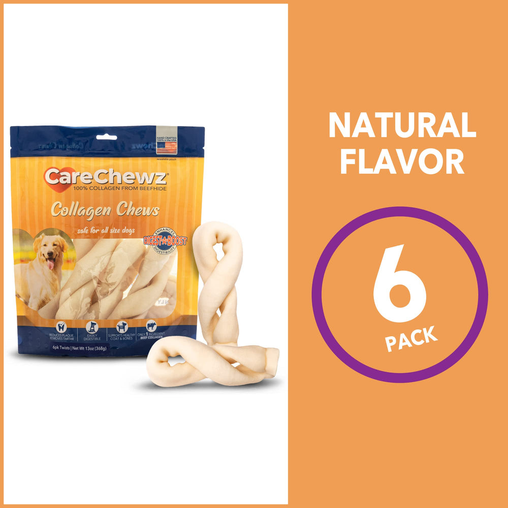Friandise CareChewz, collagène issu du cuir de boeuf américain