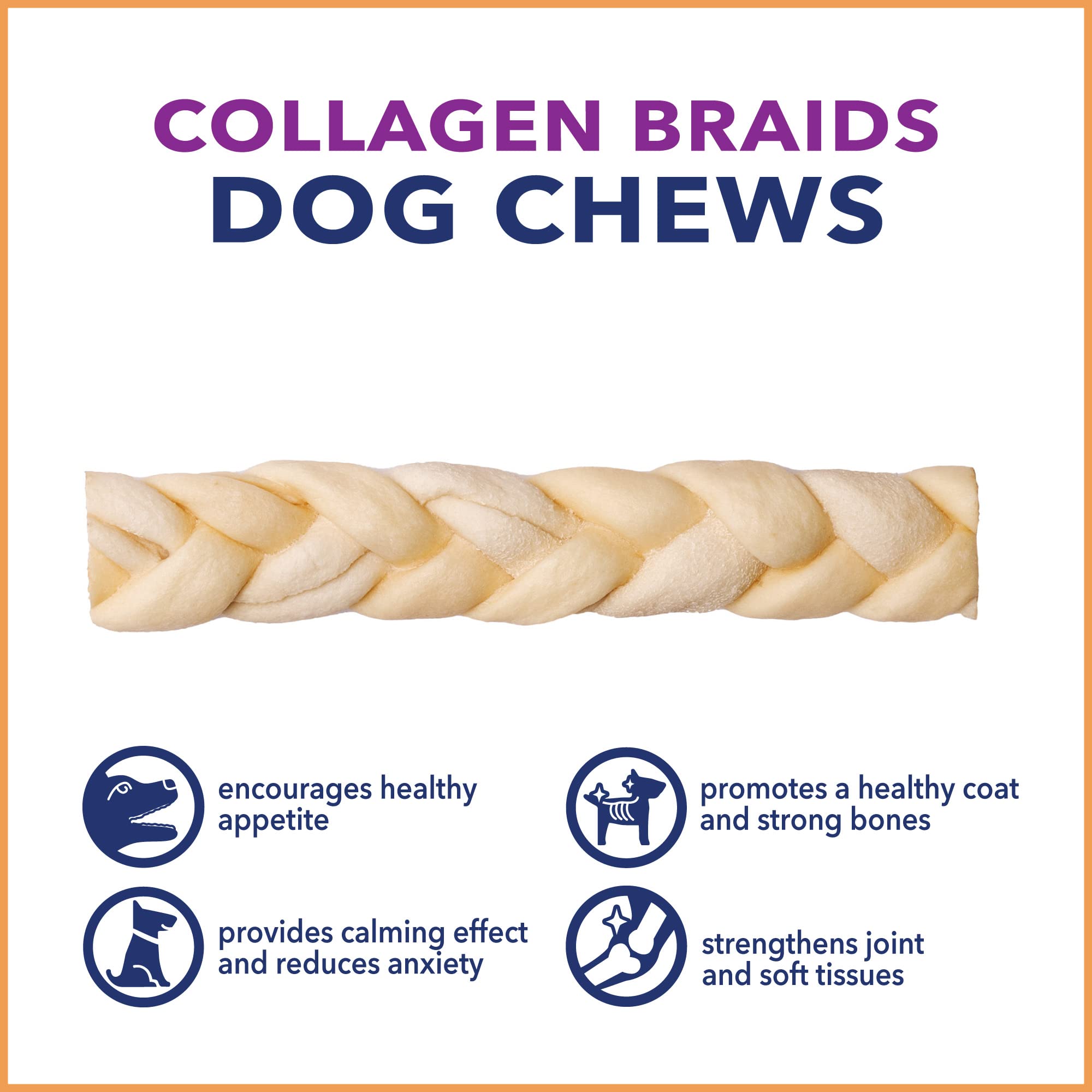 CareChewz grande longueur 6-7 pouces favourise une mastication responsable.