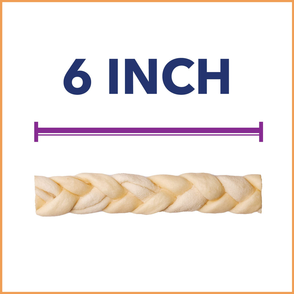CareChewz soutien dentaire avec collagene, baton braide pour chien.