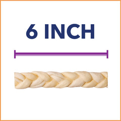 CareChewz soutien dentaire avec collagene, baton braide pour chien.