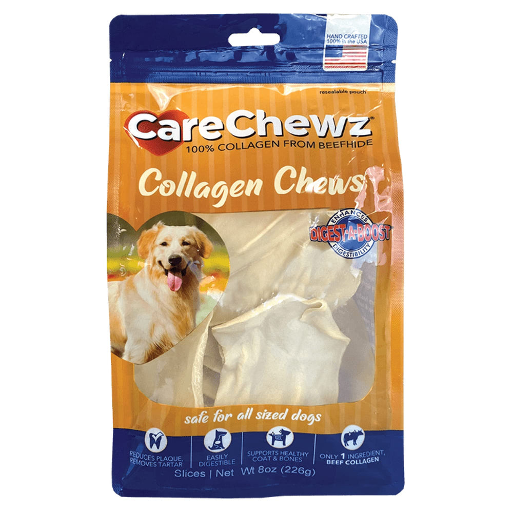 CareChewz Pet Factory : tranches collagene boeuf naturel pour une mastication durable