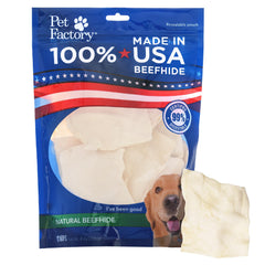 Pet Factory peau de boeuf 8 pouces, rouleau, soutien une propreté dentaire lors du mâchage.