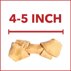 Pet Factory texture dure d'un os noué poulet 4-5 pouces