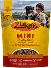 Zuke Mini Naturals boeuf 1-livre : friandise légère et motivante