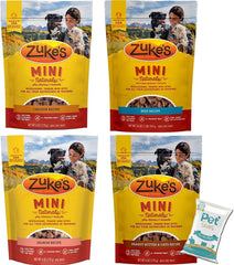 Pet Faves Zukes Mini Naturals poulet – bouchées tendres idéales pour l’entraînement.