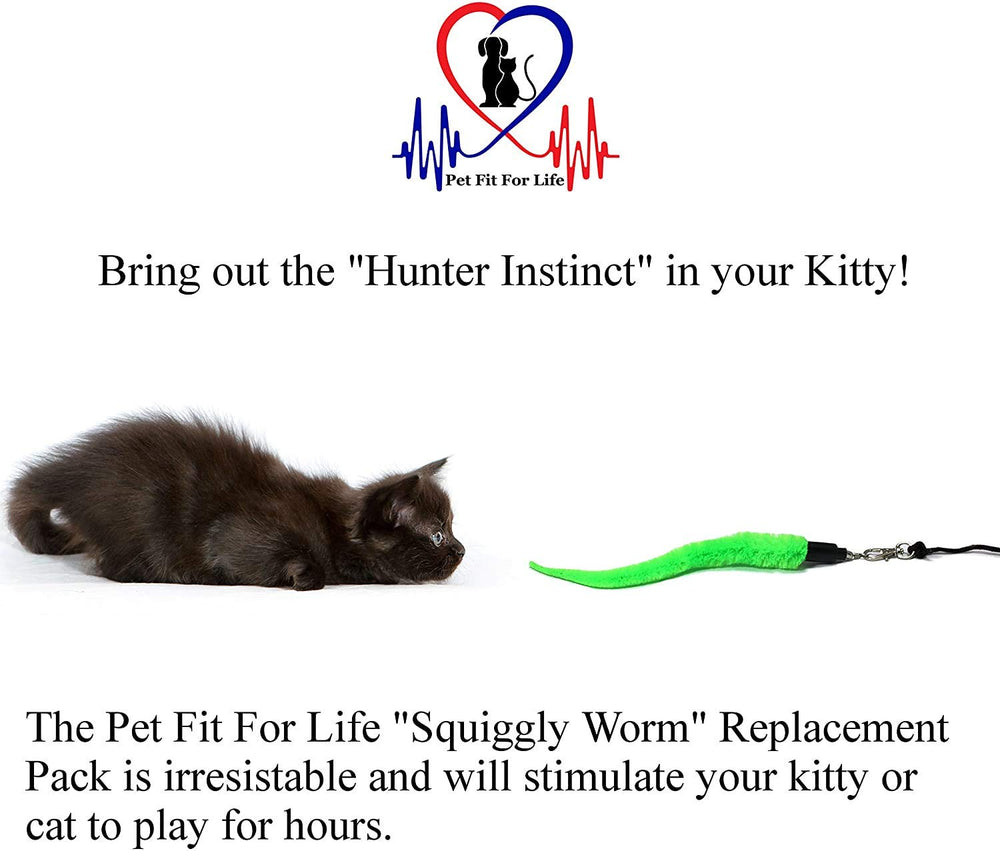 Pet Fit For Life: connecteur œil pour attacher facilement sur la baguette et jouer.