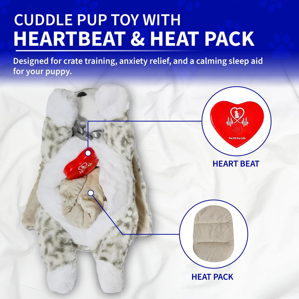 Peluche Pet Fit For Life avec pack chaleur micro-ondes pour confort durable
