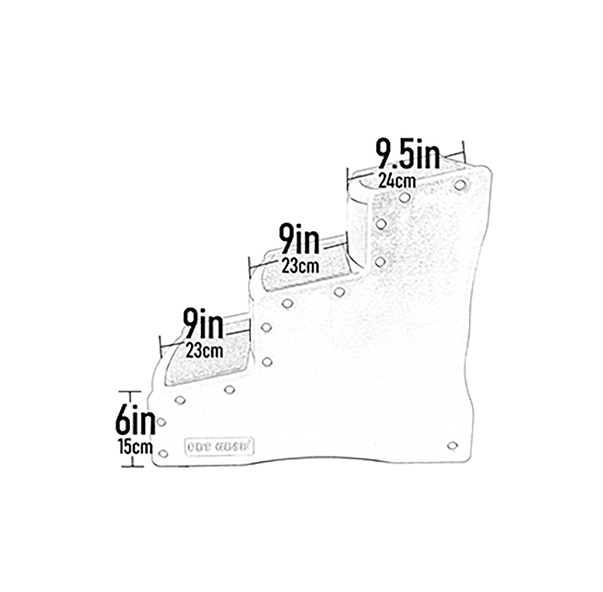 Pet Gear Easy Step III – pieds anti-dérapants assurant la stabilité.