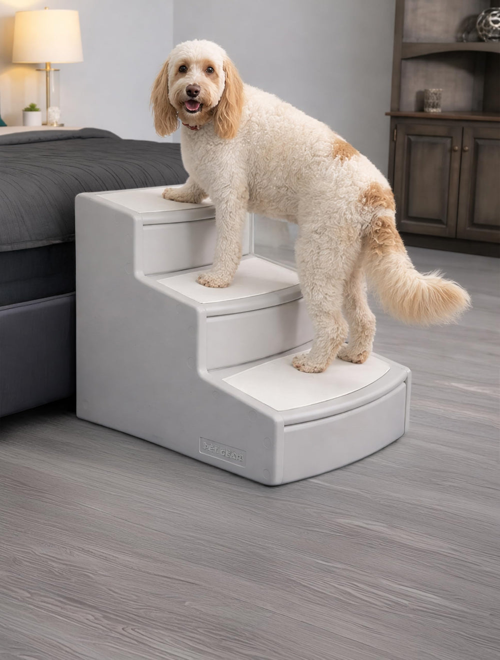 PET GEAR Easy Step III – escalier large pour chiens et chats, stabilité assurée