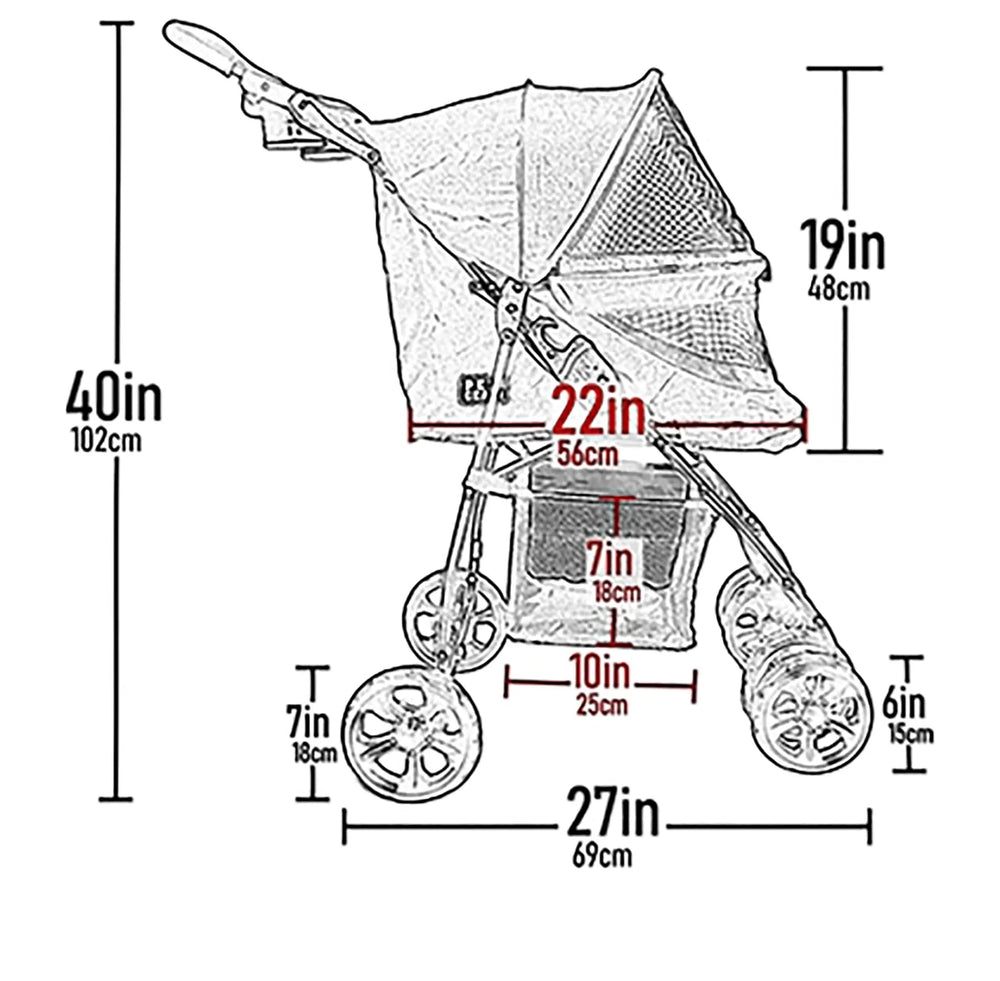 Pet Gear Happy Trails Lite — Ouverture sans fermeture éclair pour accéder facilement à votre animal.