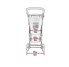 Pet Gear Inc Happy Trails Lite liner amovible et rangement pratique pour les sorties.