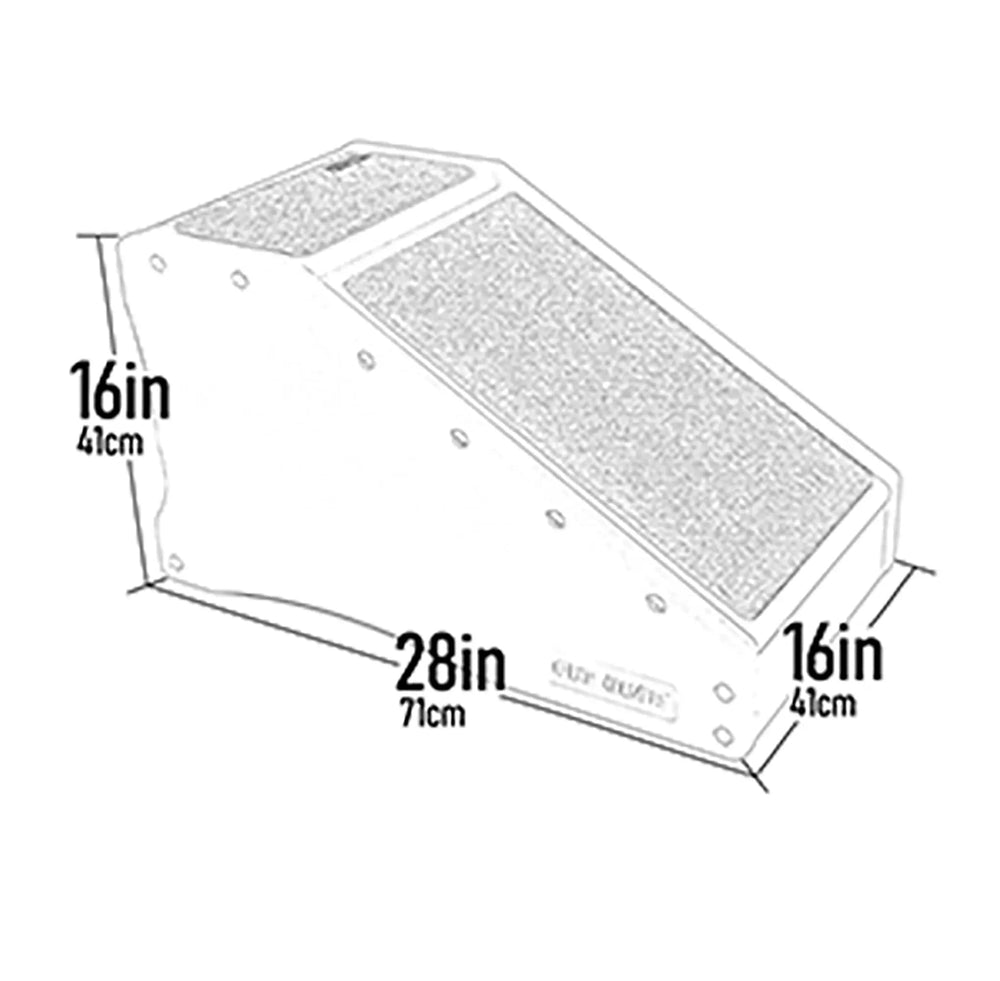StRamp PET GEAR INC montage sans outils montre une installation rapide et sans effort.