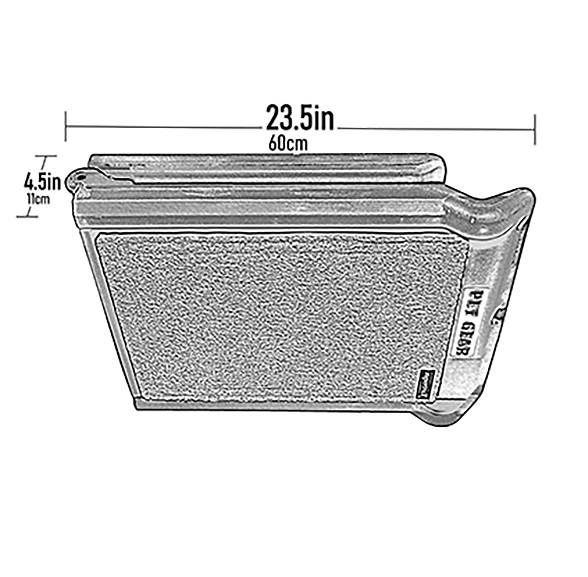 Rampe facile à nettoyer PET GEAR INC peut être lavée pour une utilisation répétée.