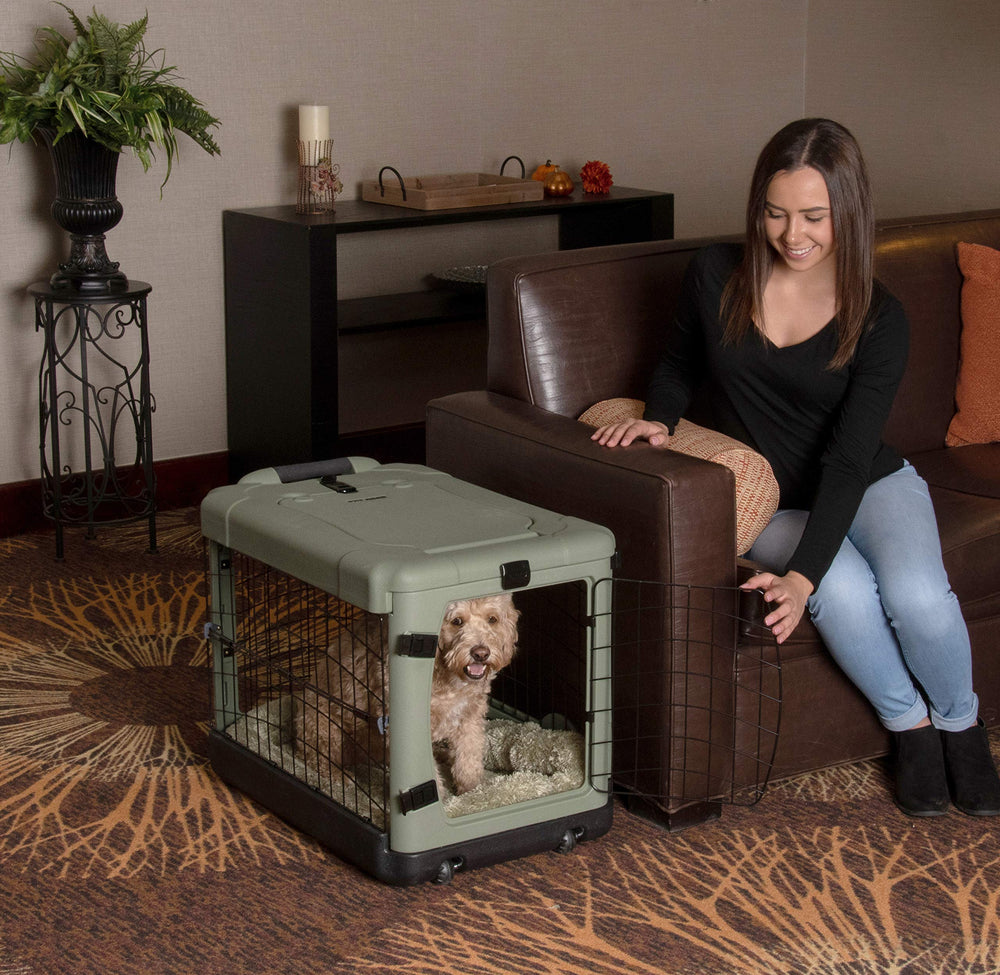 The Other Door: lit pelucheux inclus pour le confort animal.