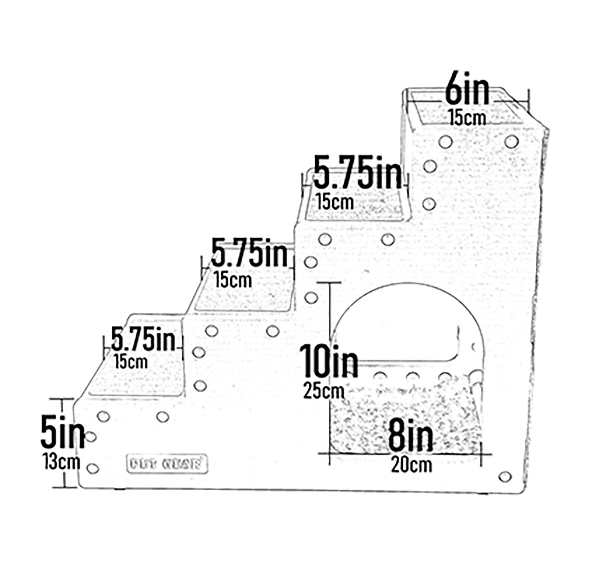 PET GEAR PET STEP IV ensemble prêt à l’emploi et sécurisé