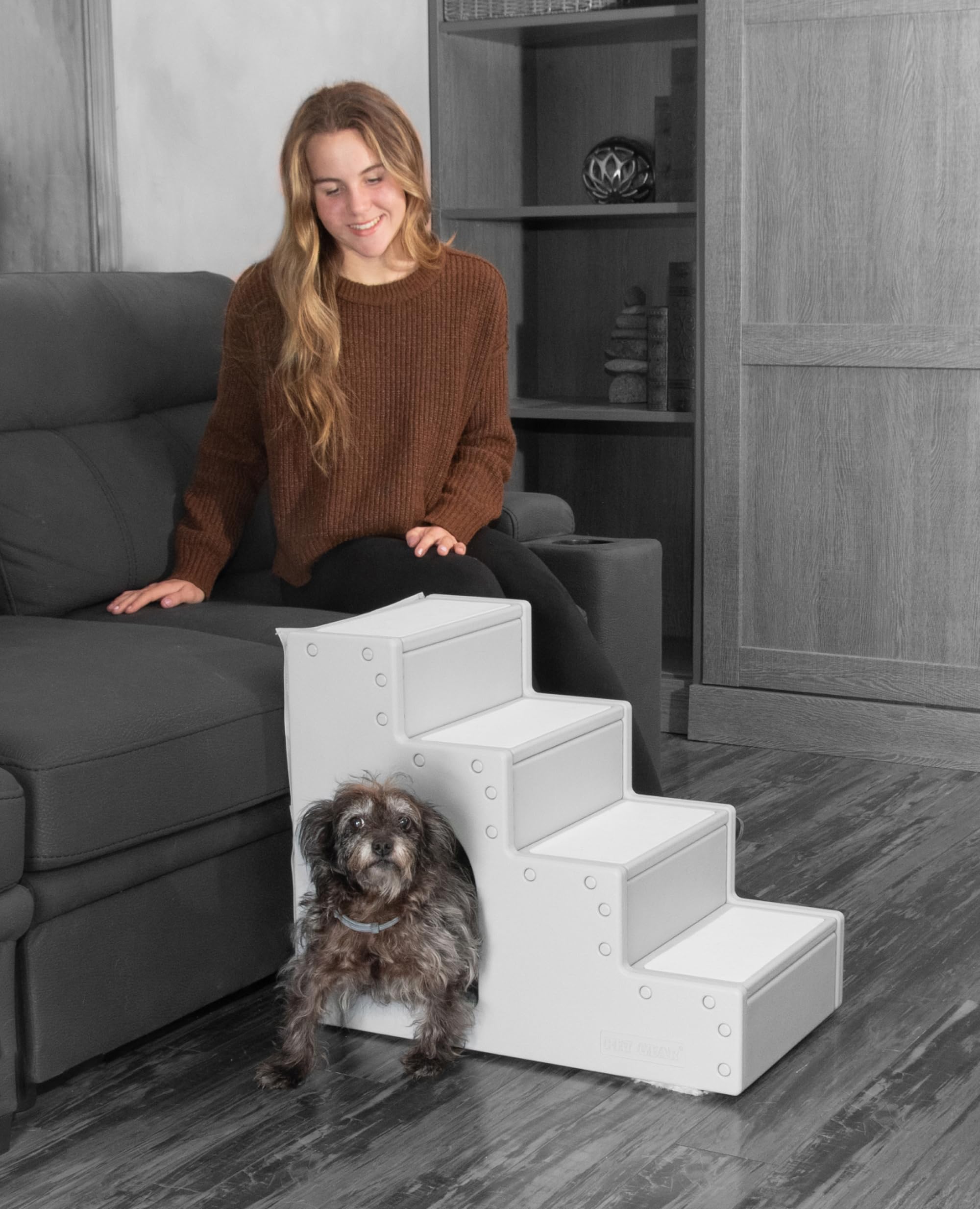 PET GEAR PET STEP IV vue latérale droite avec base antidérapante