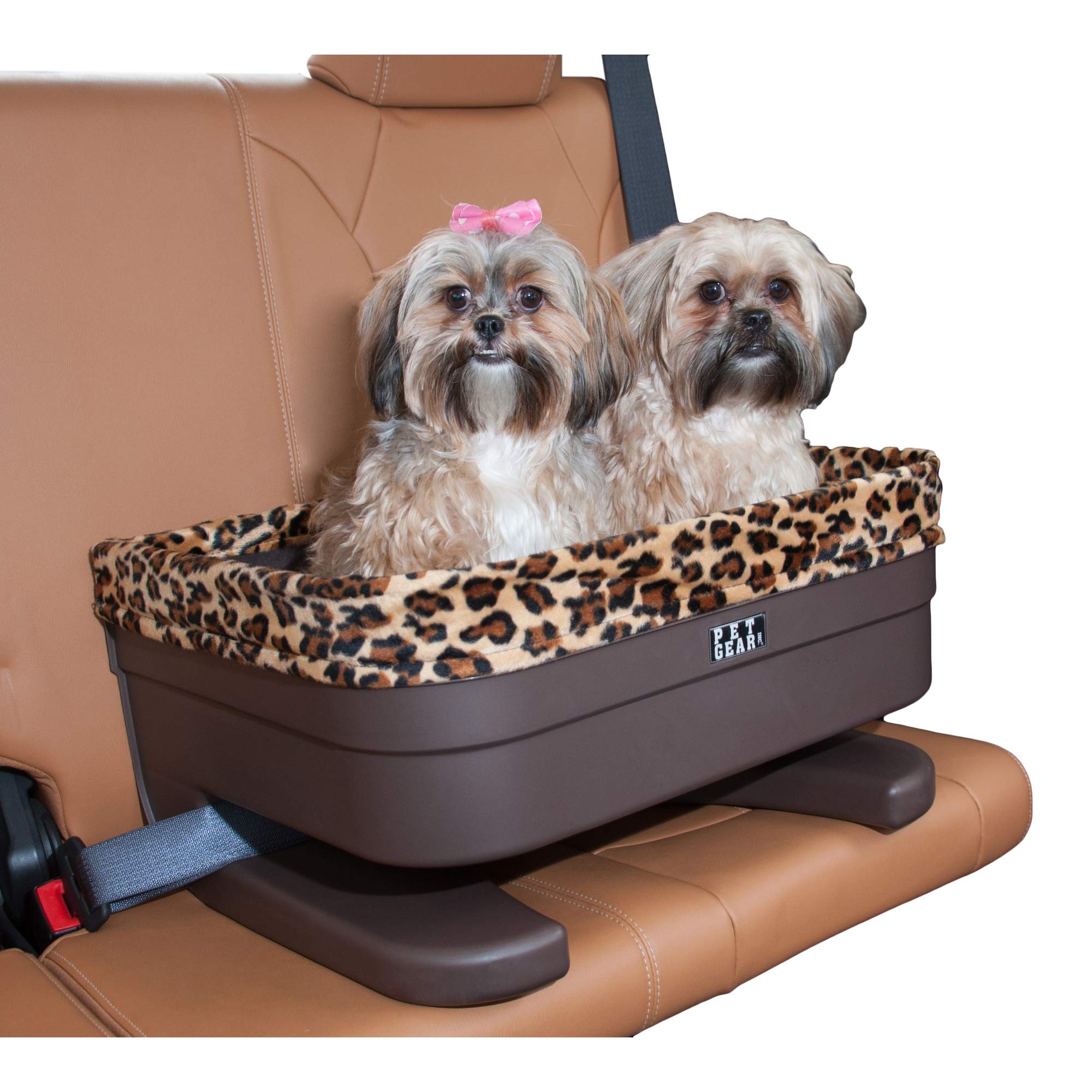 PET GEAR INC siège-rehausseur animaux chiens: vue dégagée et confort durant le trajet.