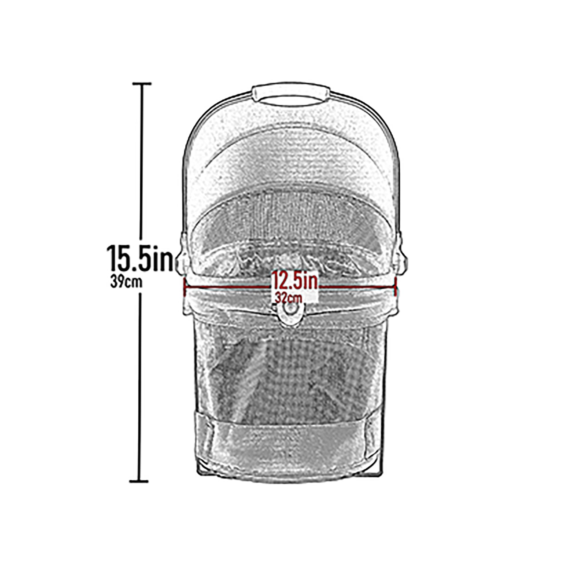 Pet Gear Vue 360 Ultra Léger, accès par bouton-poussoir, entrée sans effort.