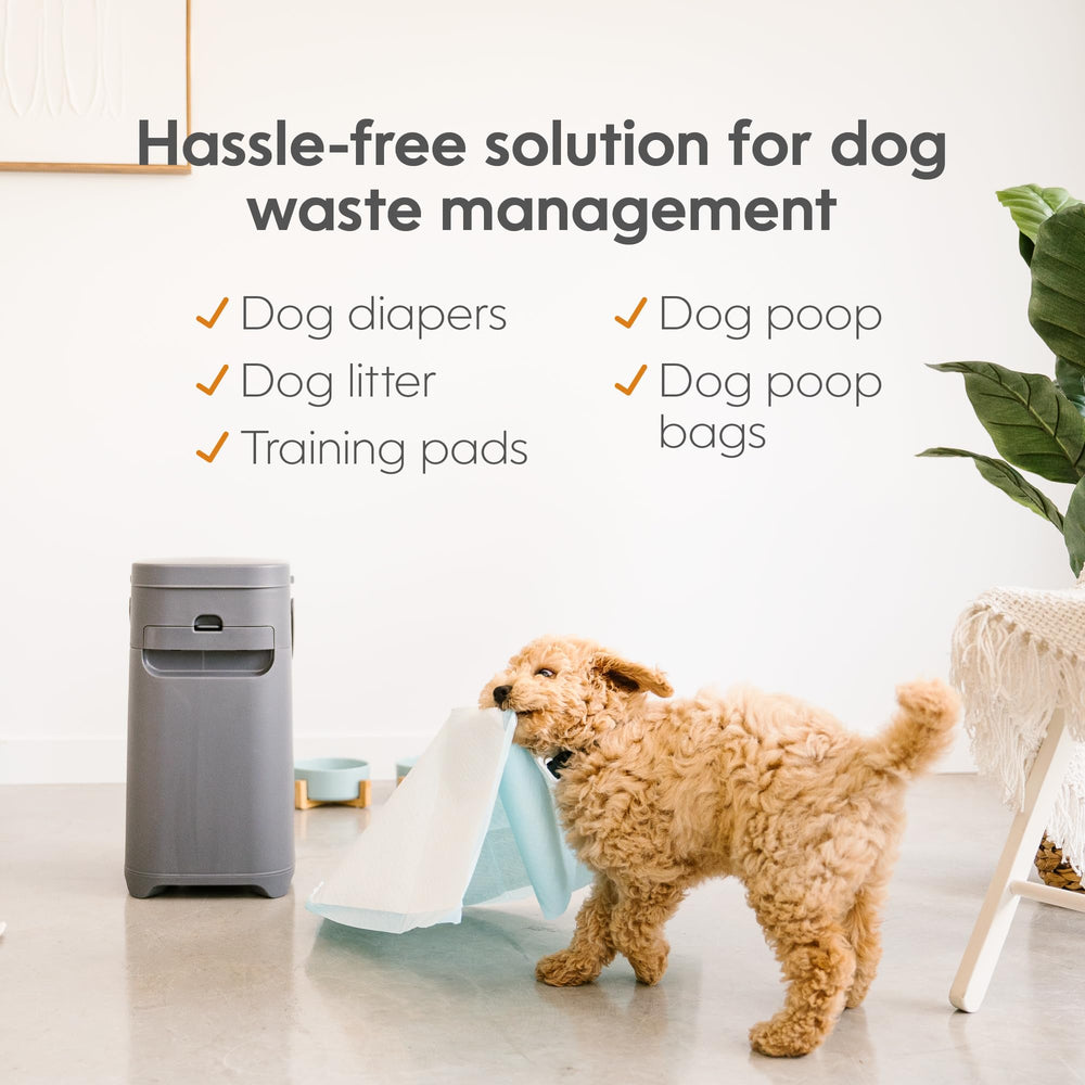 Recharge carré Pet Genie dure deux mois pour un seul chien.