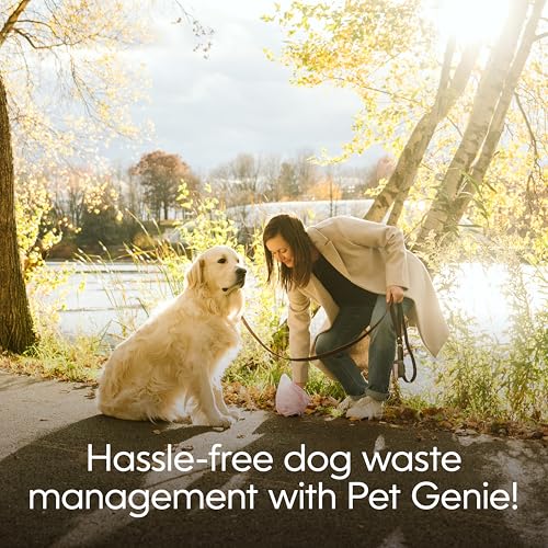 Pet Genie sacs-poubelle usage quotidien lavande 9x13, idéal pour les sorties journalières
