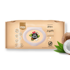 Pet Head Sensitive Soul – lingettes pattes, nettoyage rapide et doux.