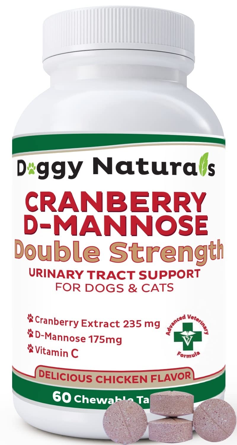 Pet Health Pharma Cranberry D-Mannose – bouteille prête pour le soutien urinaire quotidien
