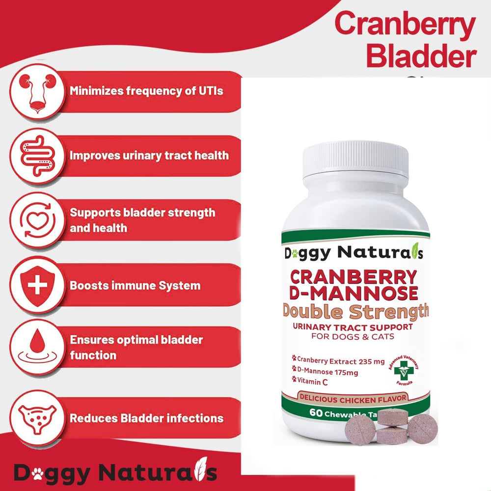 Pet Health Pharma Cranberry D-Mannose – comprimés goût poulet facilitant l administration