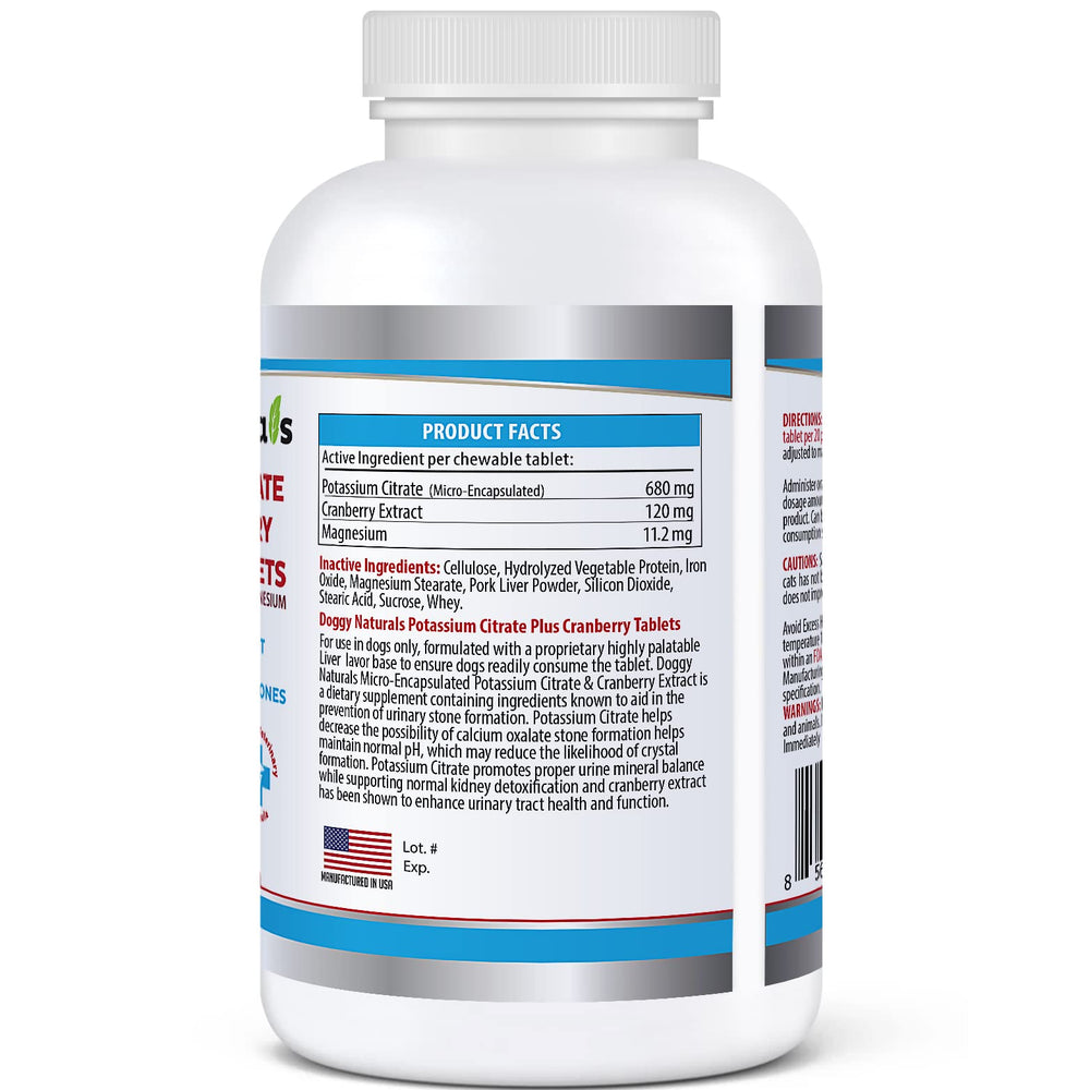 Pet Health Pharma Potassium Citrate Cranberry – ingrédients, soutien urinaire et hydratation