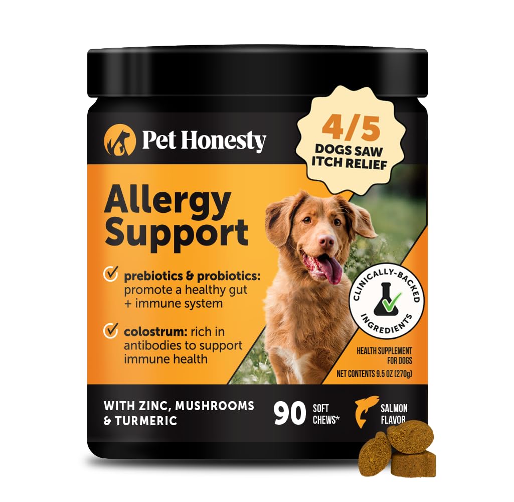 Friandises Pet Honesty dans le bocal offrant un soutien immunitaire quotidien en douceur.