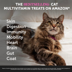 Texture croquante et crémeuse qui plait au chat et facilite la dose