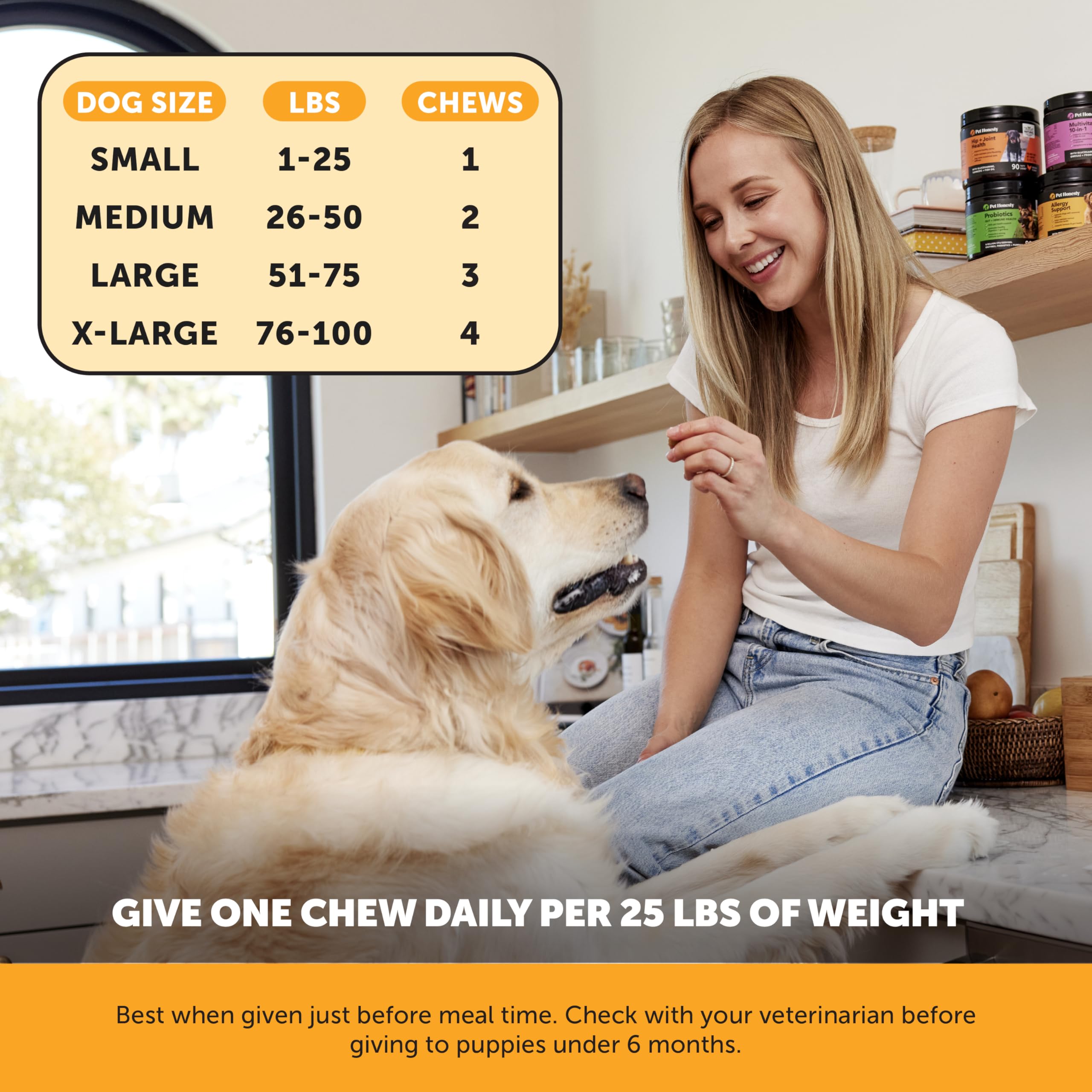 Pet Honesty – curcuma et arôme doux dans les bouchées