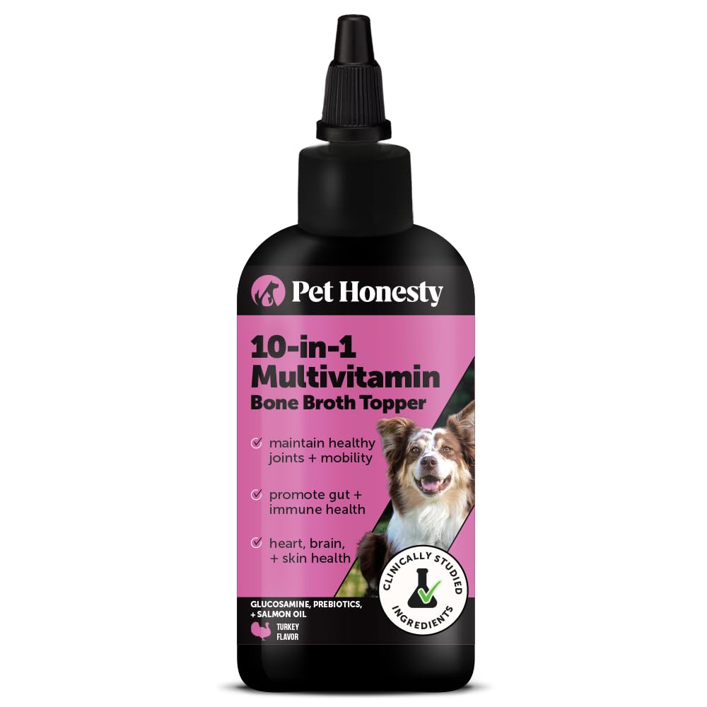 Flacon Pet Honesty Huile Saumon pour Chien, soutien potentiel des articulations.