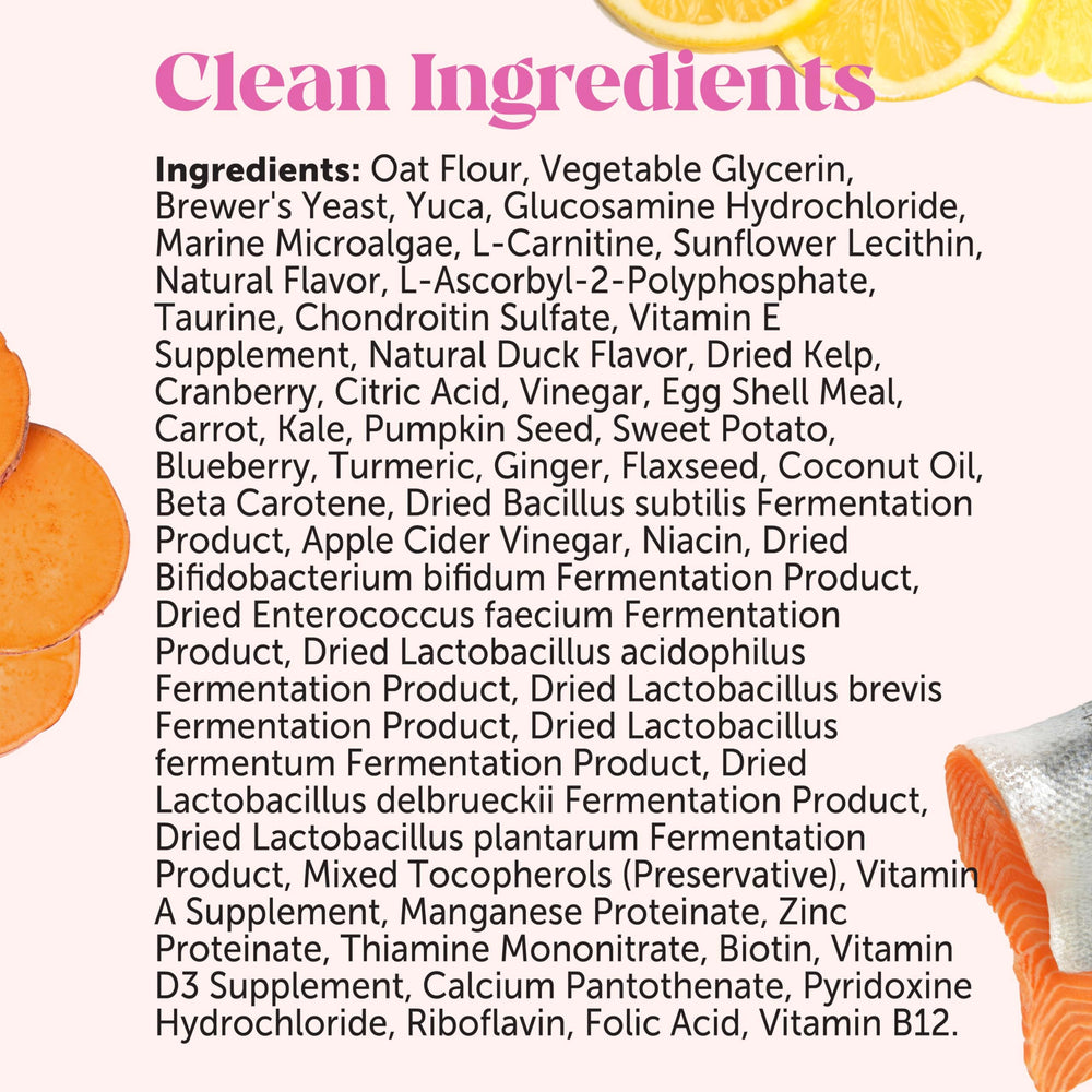 Pet Honesty Senior Dog Multivitamin – fabrication aux États-Unis selon les pratiques.