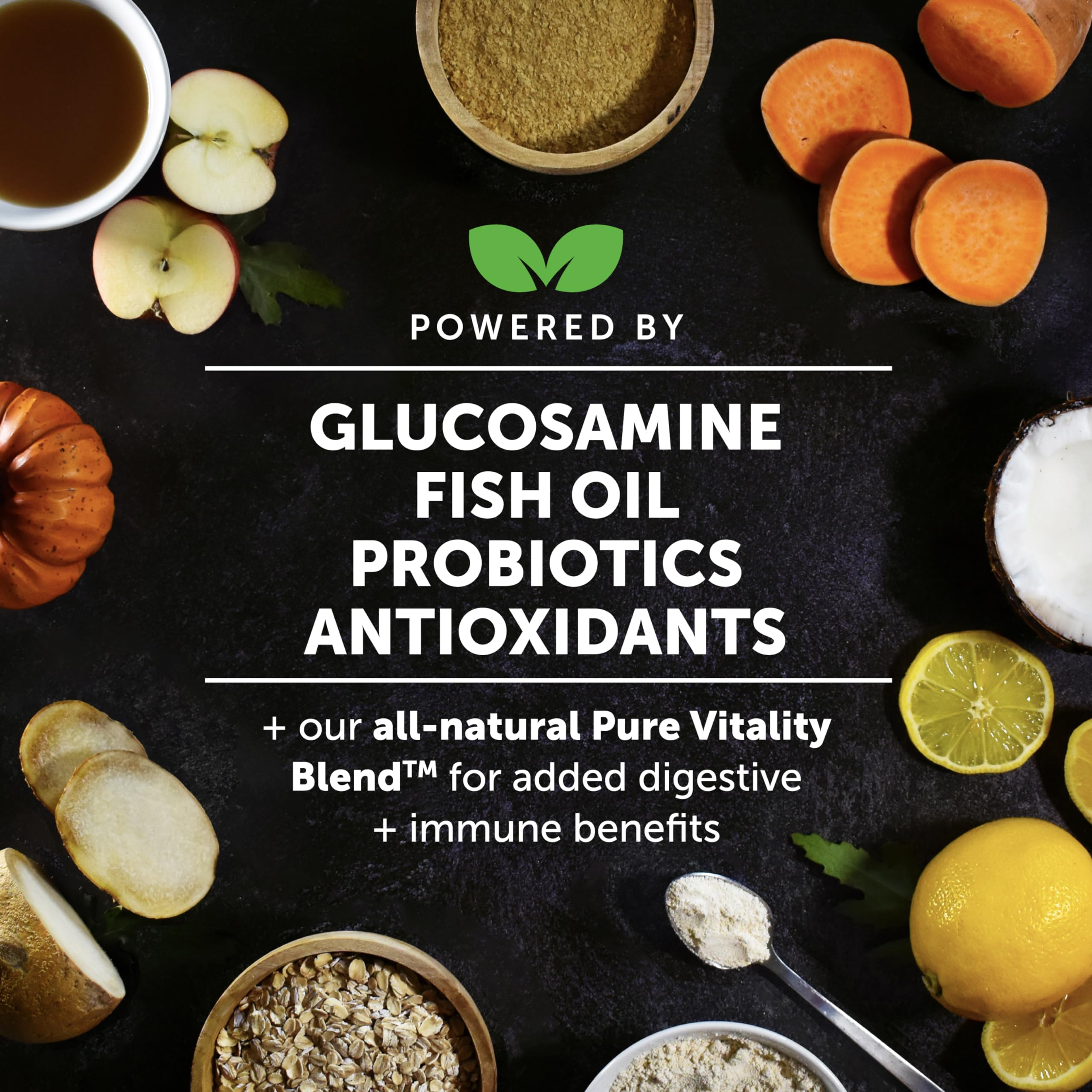 Pet Honesty Senior Dog Multivitamin – mobilité et articulations grâce à la glucosamine.