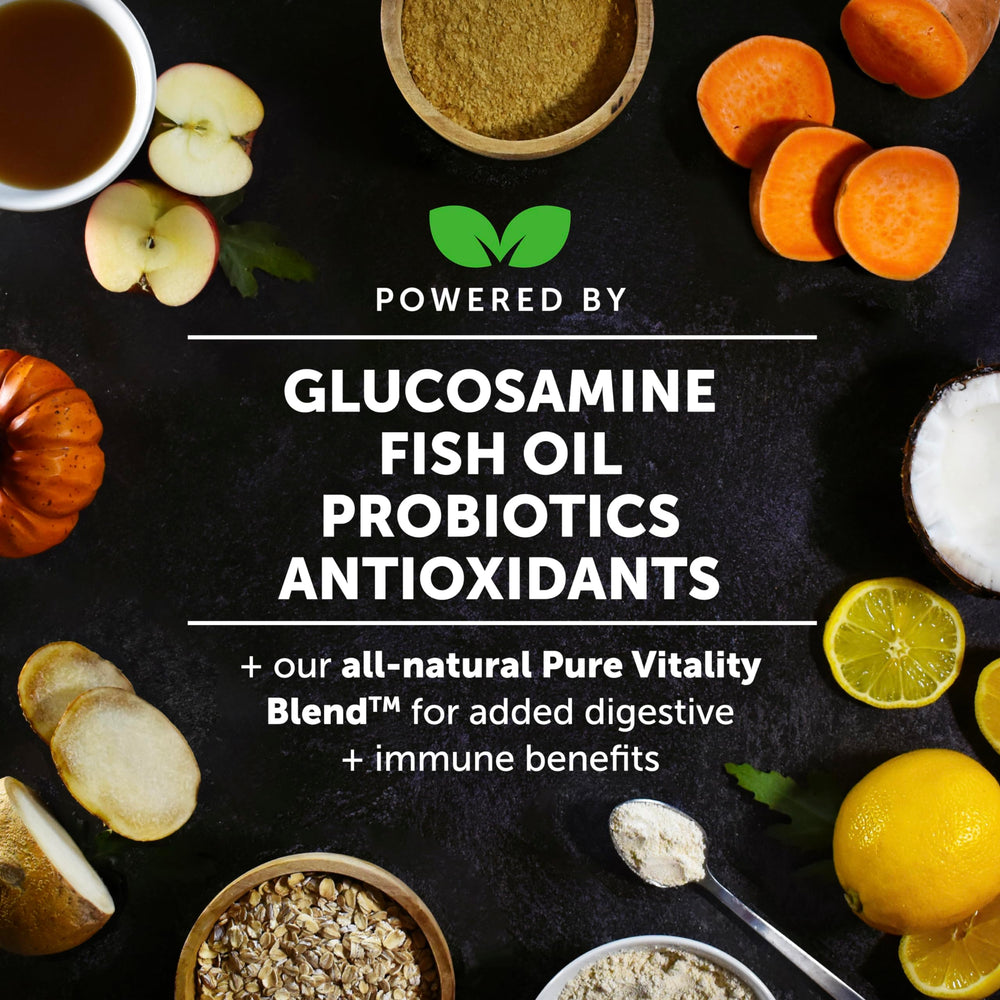 Pet Honesty Senior Dog Multivitamin – mobilité et articulations grâce à la glucosamine.