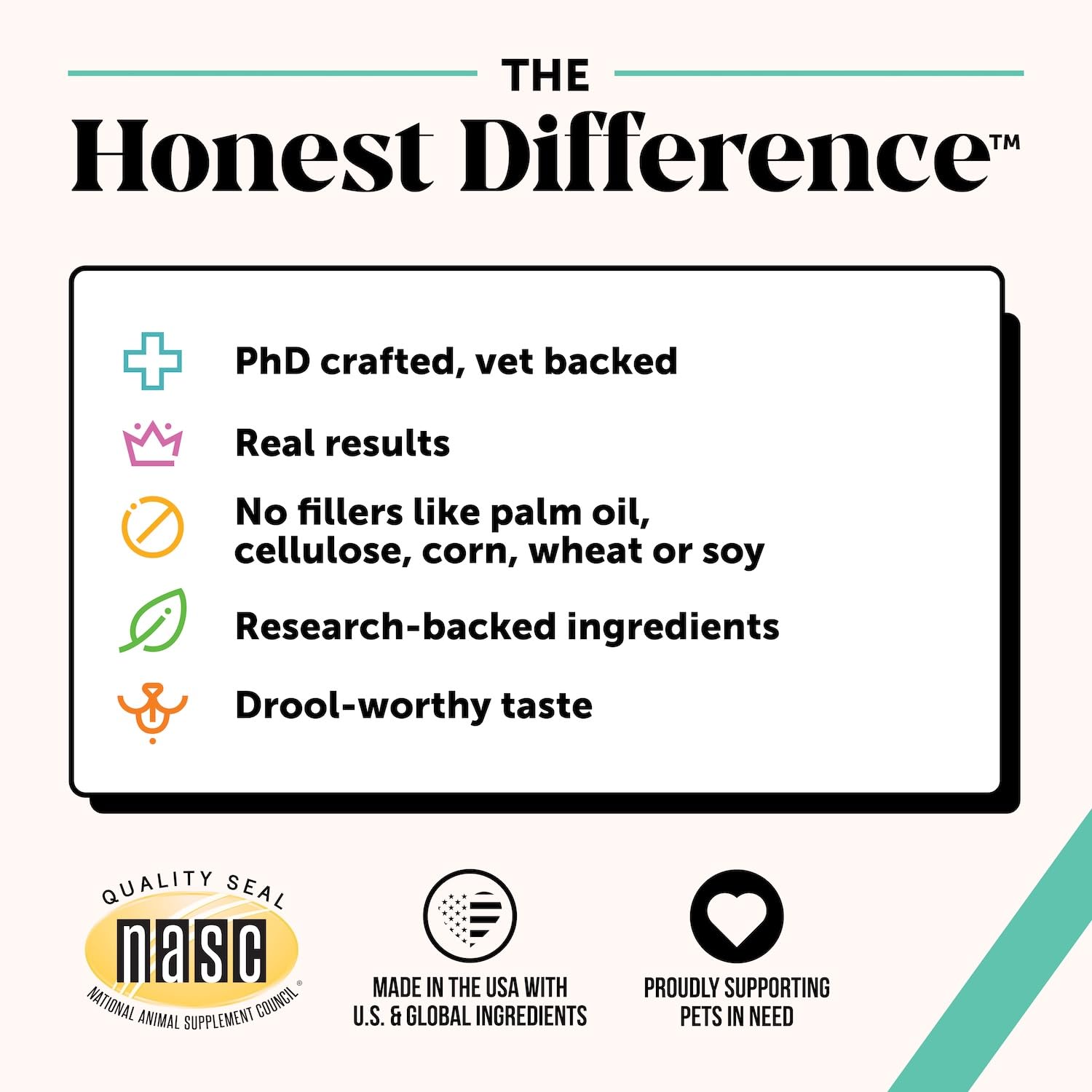 Pet Honesty Utilisation rapide quotidienne, solution pratique pour les soins dentaires.