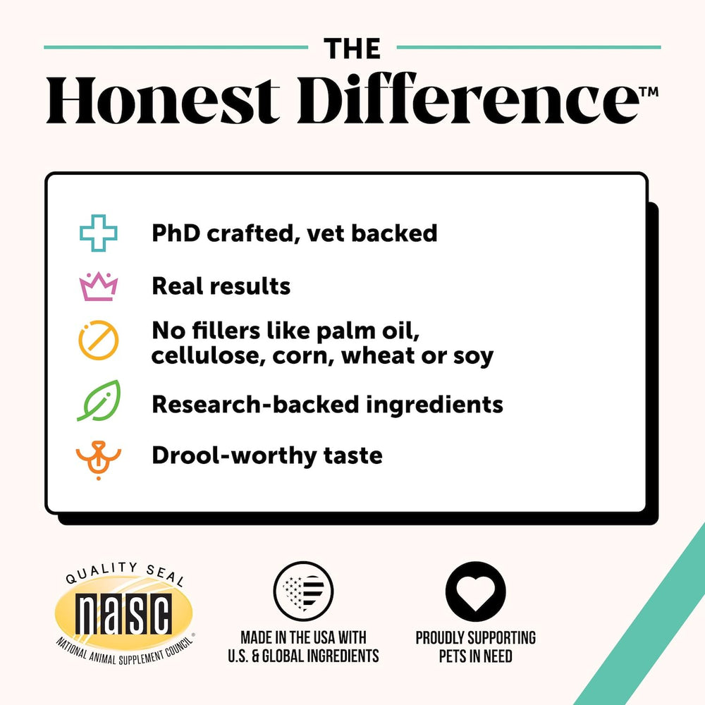 Pet Honesty Utilisation rapide quotidienne, solution pratique pour les soins dentaires.